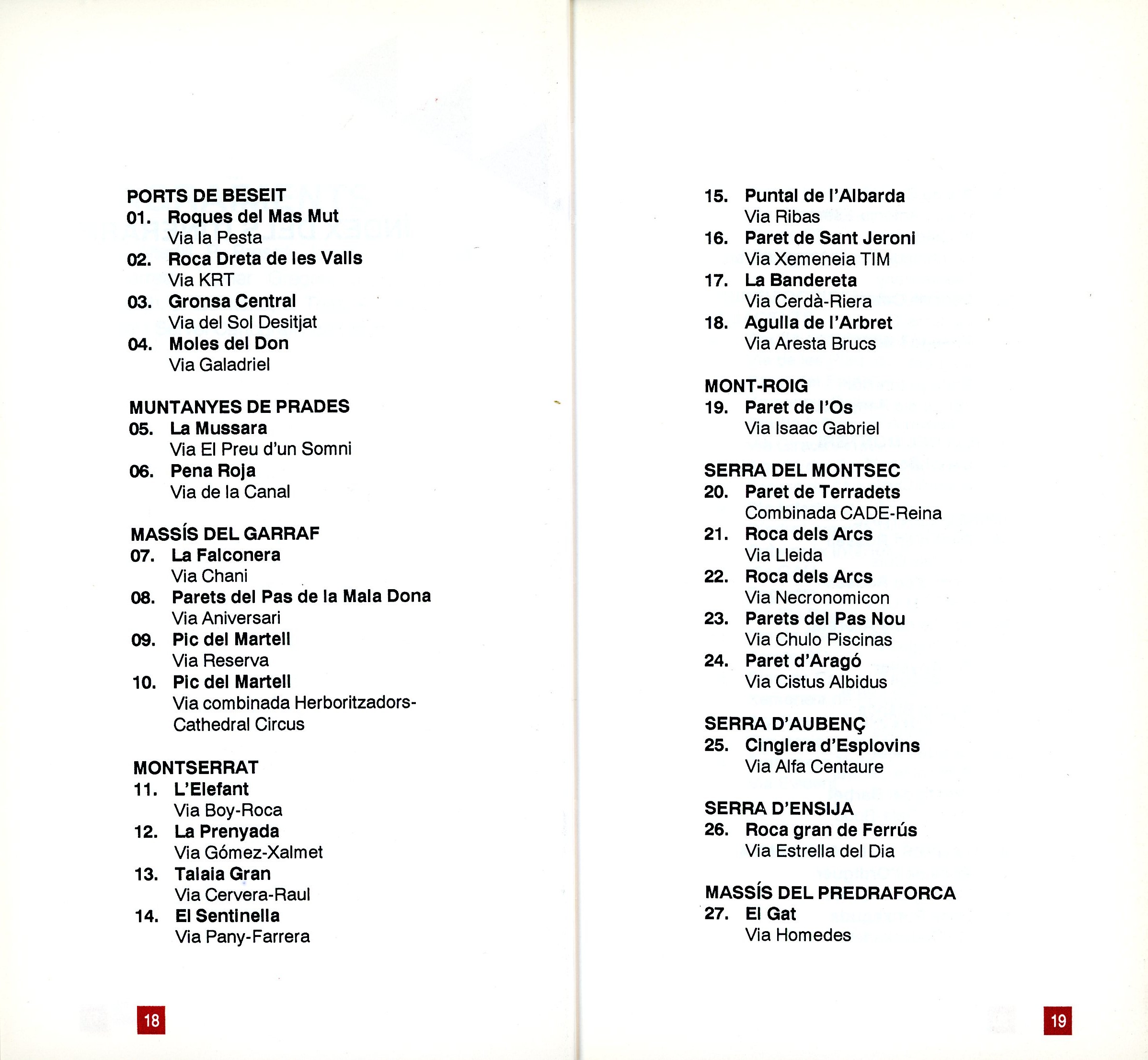 55 Escalades a Catalunya de dificultat mitjana-baixa - Miniatura 2